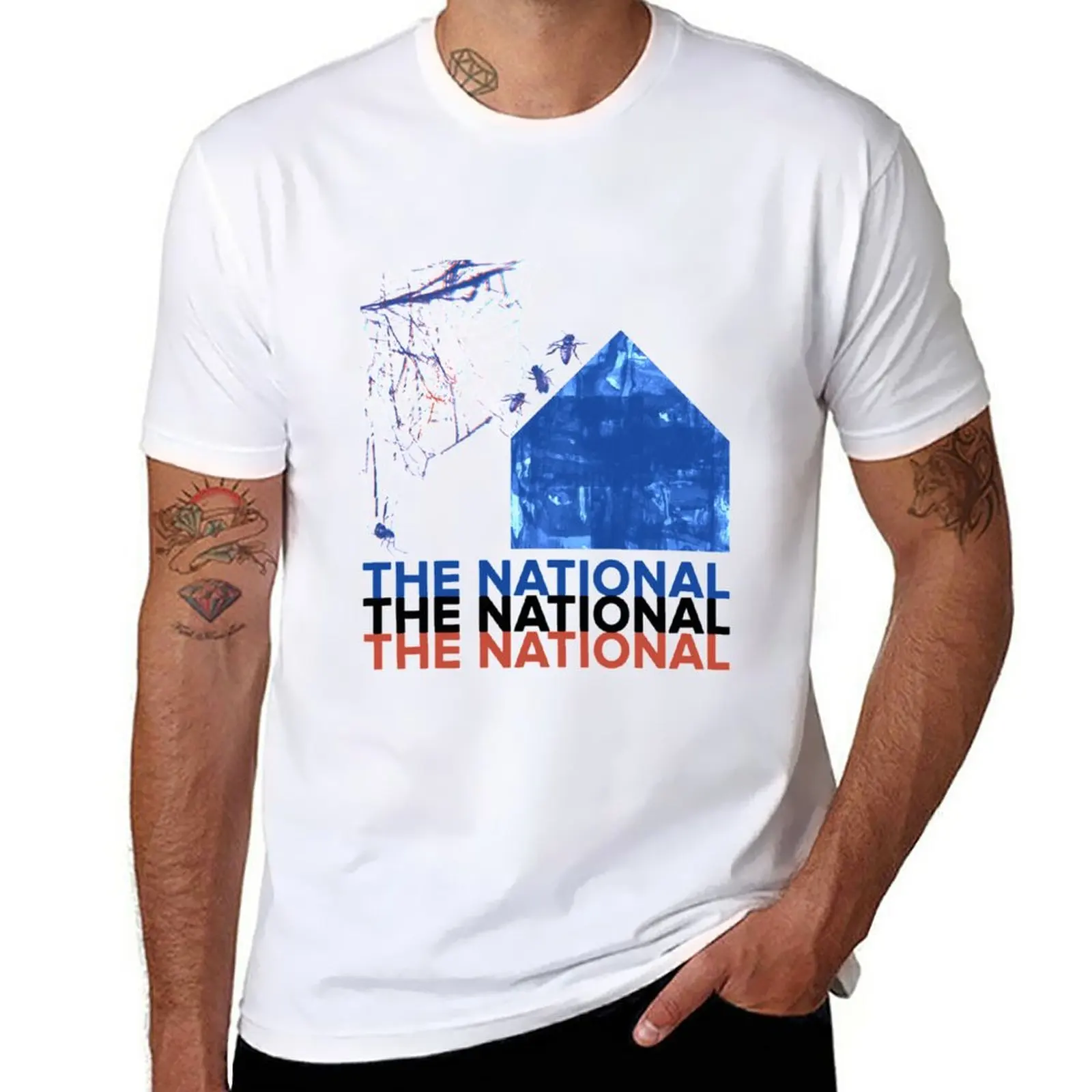 New The National Band Sleep Well Beast Classic T-Shirt custom t shirt customized t shirts men workout shirt