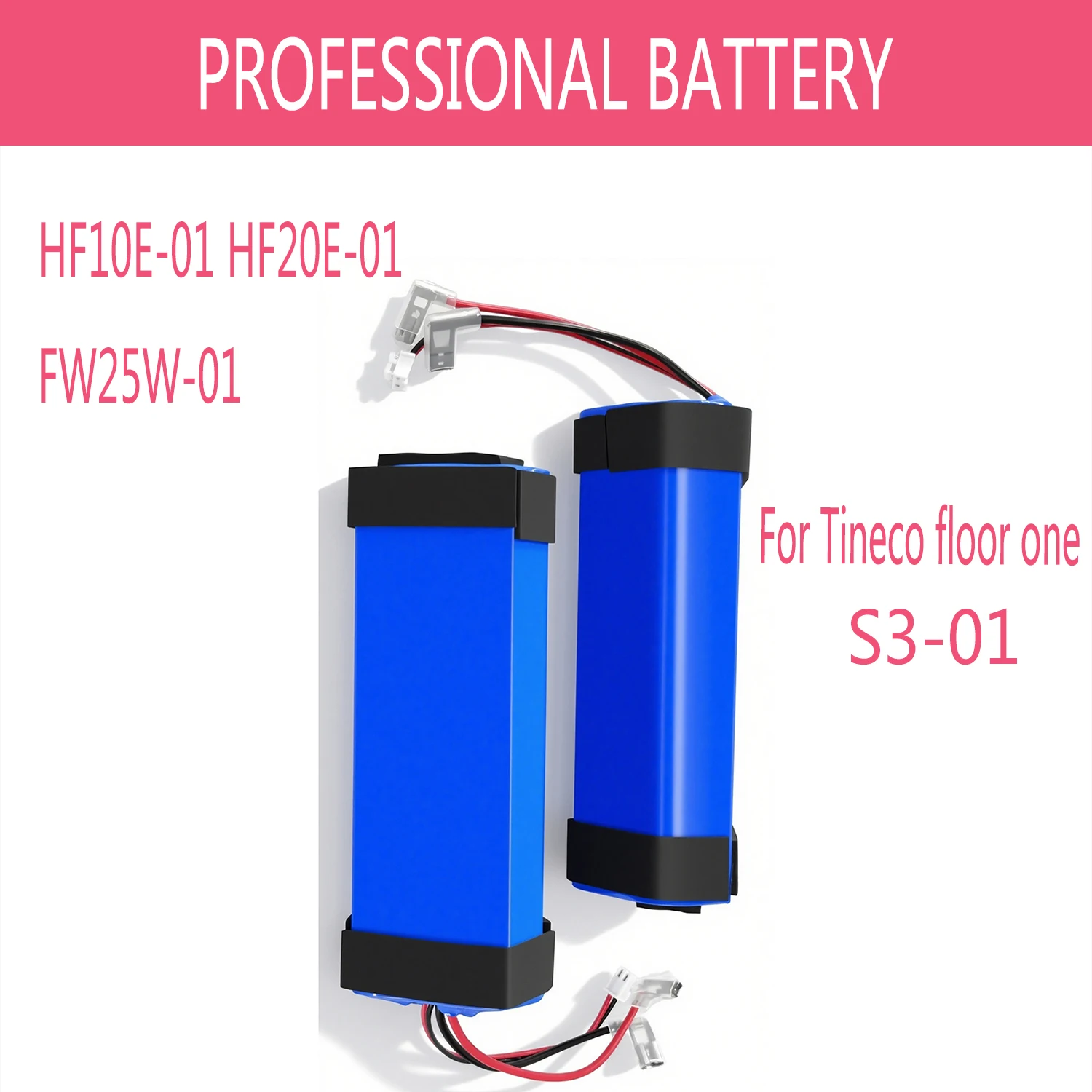 

Для Tineco FLOOR ONE 1,0 6000 мАч FW25M-01 FW25W-01 FW09010ECN HF10E-01 HF20E-01 S3-01 аккумулятор для пылесоса