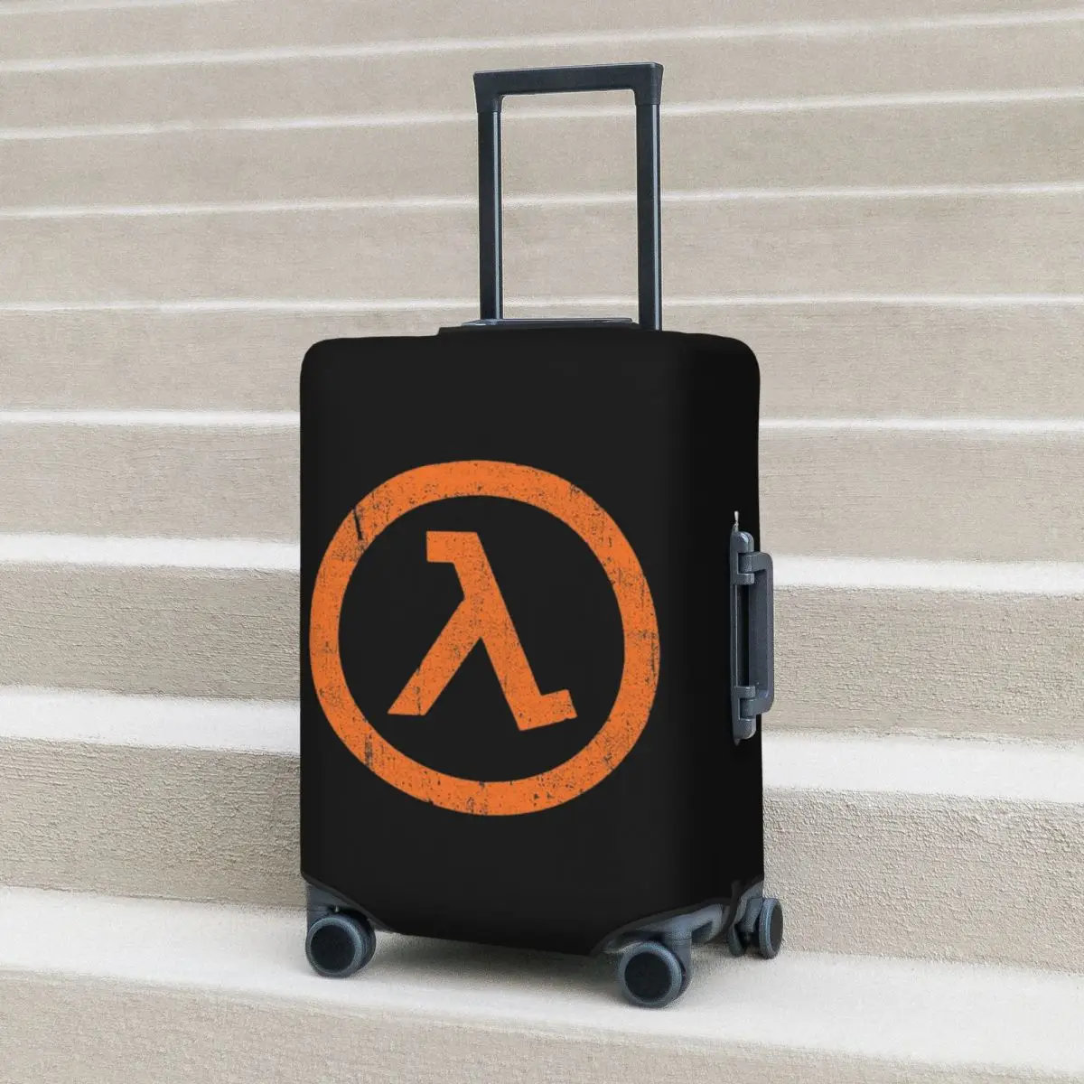 نصف الحياة لامدا رمز غطاء حقيبة حماية مرونة رحلة الأمتعة حامي يغطي لمدة 18-32 بوصة #3