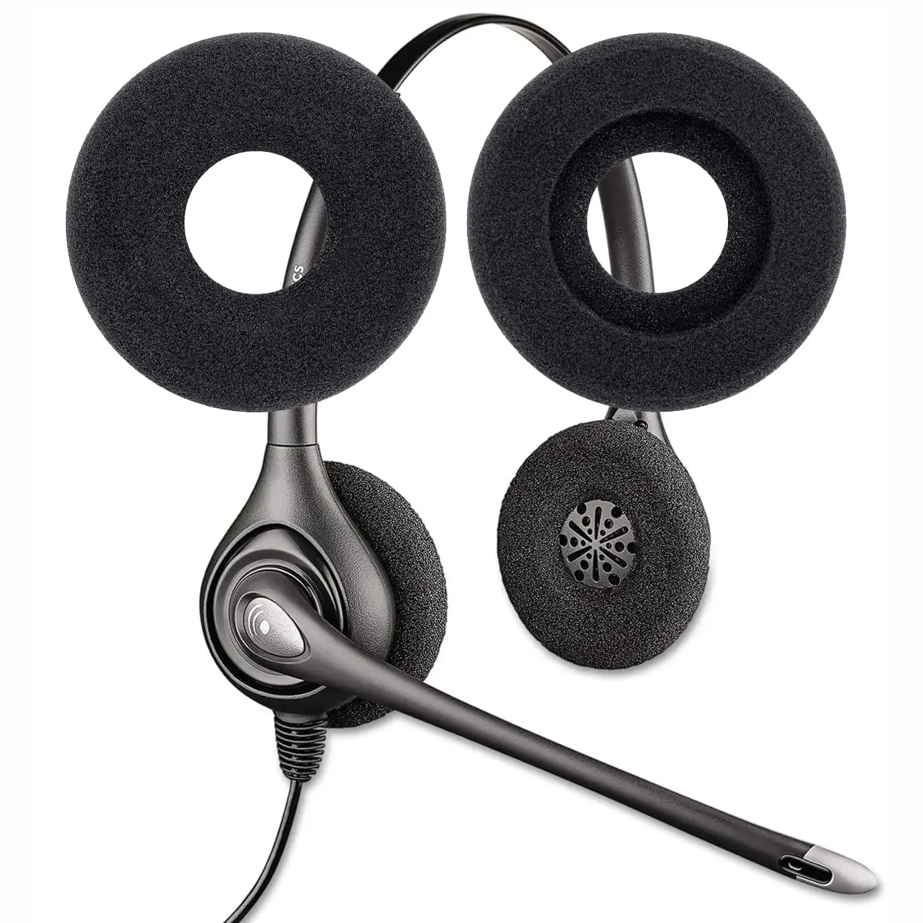 V-MOTA Ear Pads Compatible with Poly Plantronics SupraPlus HW251 HW251N HW261/N HW361 HW361N HW261N-DC H251N-CD Ear Cushions