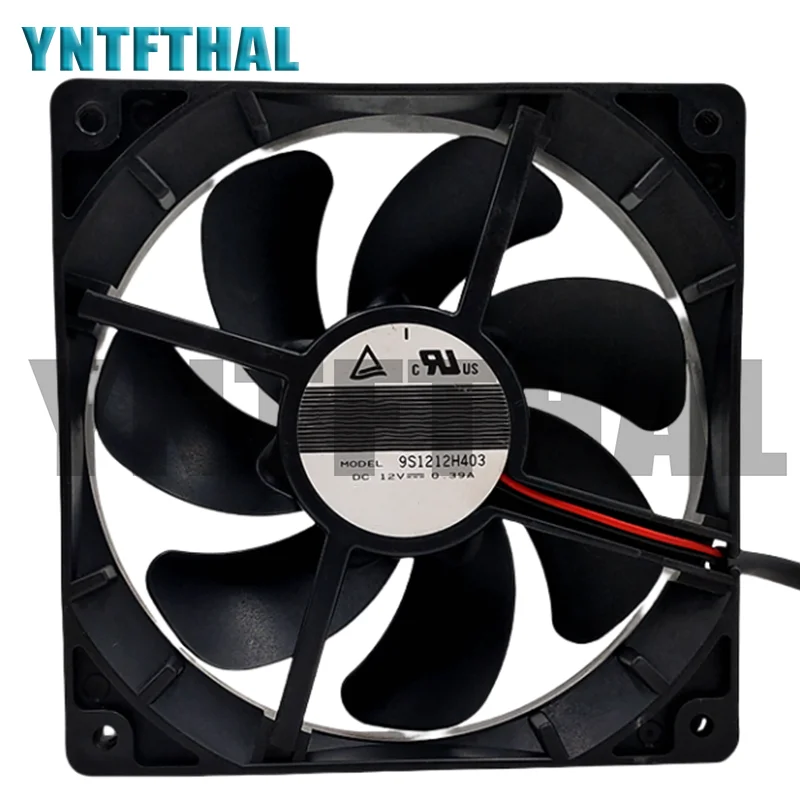 Nuovo ventilatore quadrato San muslimdc 12V 0.39A 2 fili 70MM