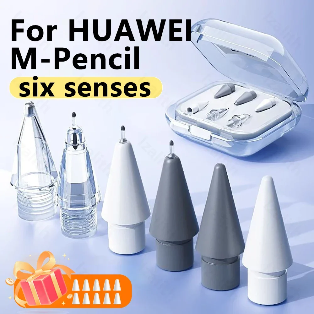 For Huawei M-Pencil 2 3 Generation Replacement Nib Stylus Pen Nickel Plated Alloy Tip M-Pencil 2/3 Accessories Replacable Nibs