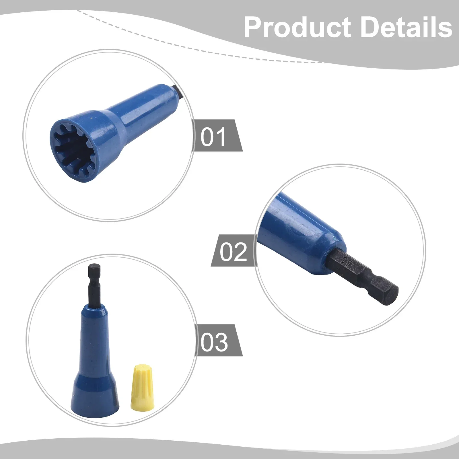 Efficient Wire Connector Installation Driver Electrician Quantity Secure Connection Compatibility Driver Electrician