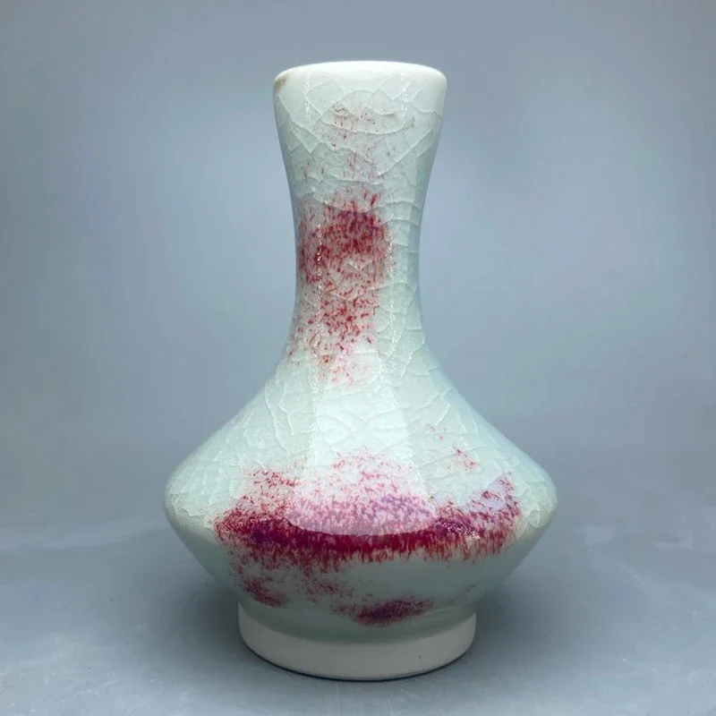 

Ceramic vase Mini small vase matrass Jade glazed water high-grade vase interior decoration decoration crafts decorating vase 3