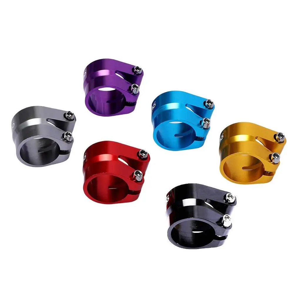 

Aluminum Alloy Bicycle Seatpost Clamp Double Layer Quick Release Seat Tube Clamp 31.8/34.9mm Fastener Bike Seat Tube Clip