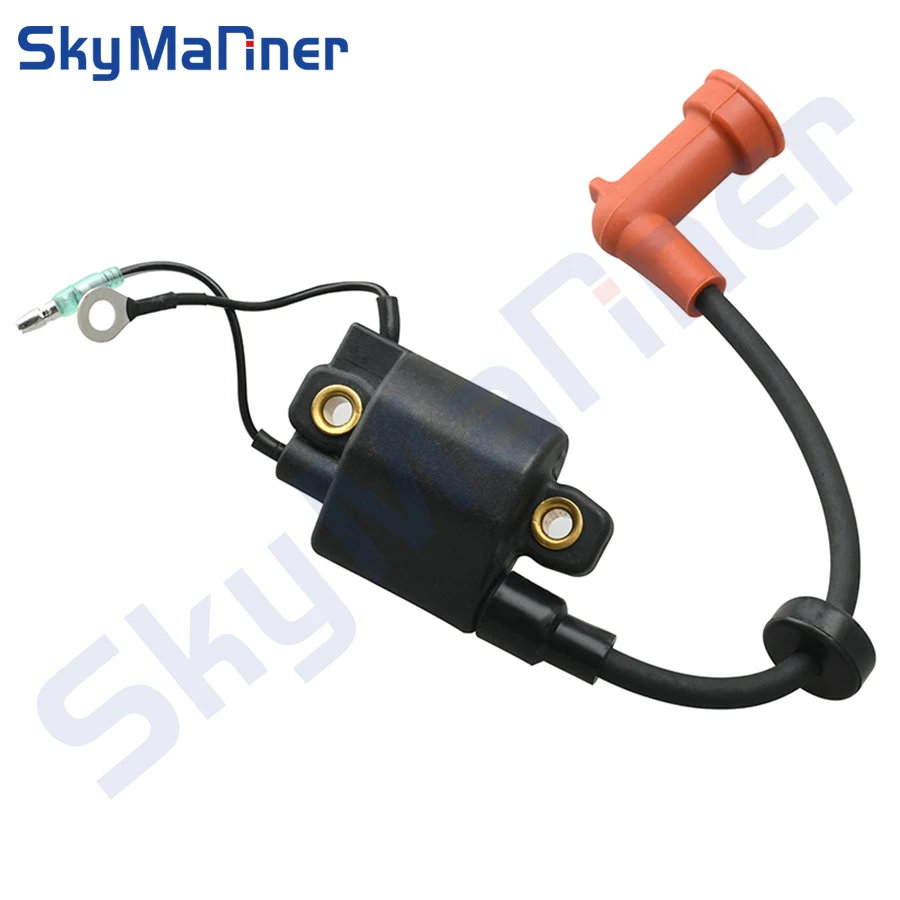 

688-85570-11 688-85570 Ignition Coil Assy 688-85570-10 For Yamaha Outboard 2T C75 85HP 90HP 1989-1996 boat engine replaces