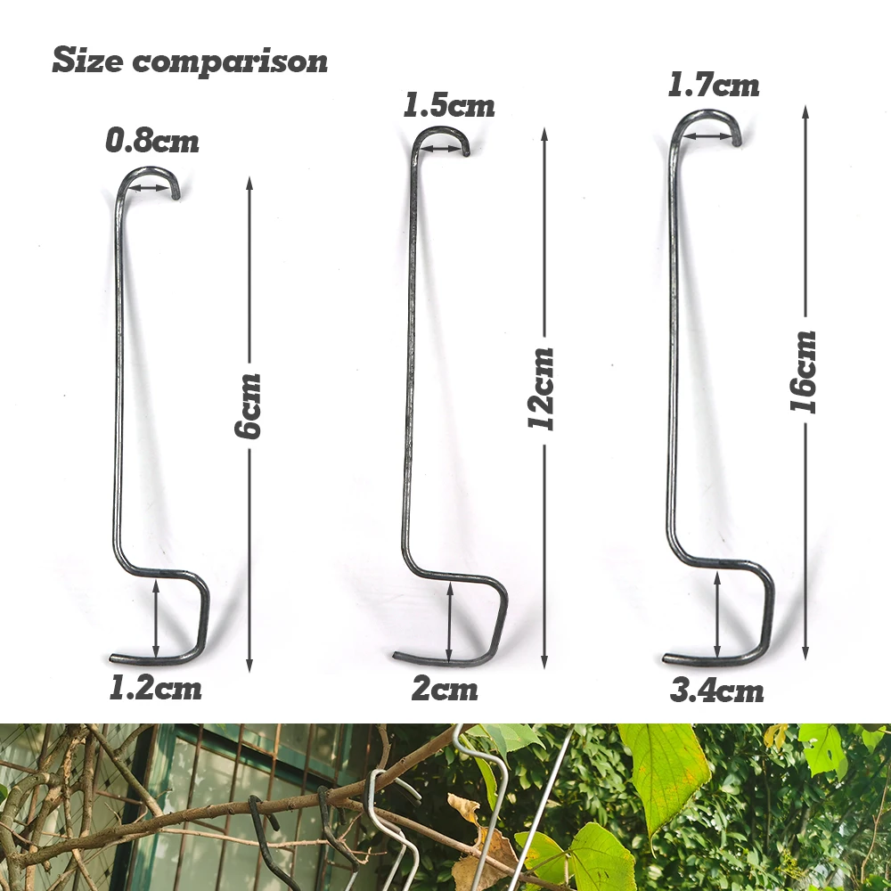 Heavy Metal Fruit Tree Branches Training Support Hook for Orchard Yard Tree Branch Spreader Plants Fixe Distortion Garden Tool