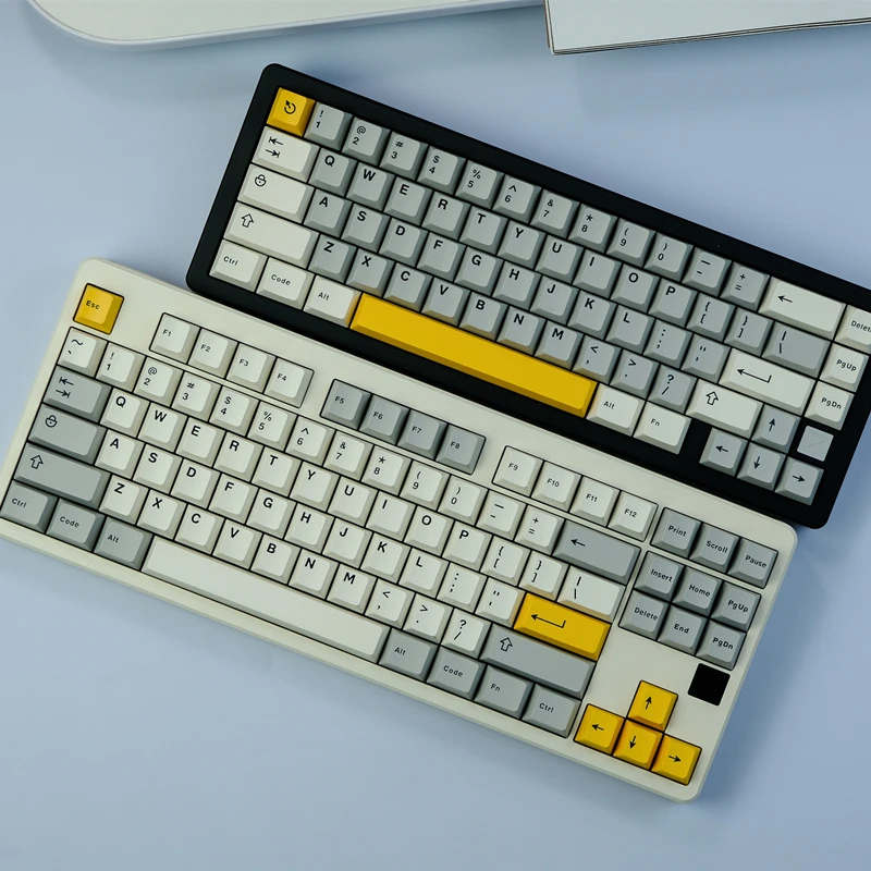 

253 клавиш/набор Aifei Icon GMK Heavy Industry Keycaps ABS Double Shot Key Caps Cherry Profile Keycap для 61 64 68 84 87 96 980 104