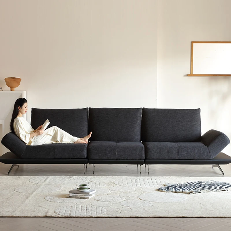 غرفة نوم للتدوير الأوروبي الأريكة الكتان الشمال الحديثة مزدوجة غرفة المعيشة أريكة كرسي نفث صالة فاخرة موبليس الأثاث العصري