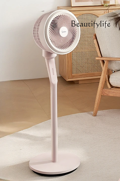 

Air Circulator Light Tone Remote Control Floor Fan Platform Dual-Purpose Shaking Head Timing Energy-Saving Electric Fan