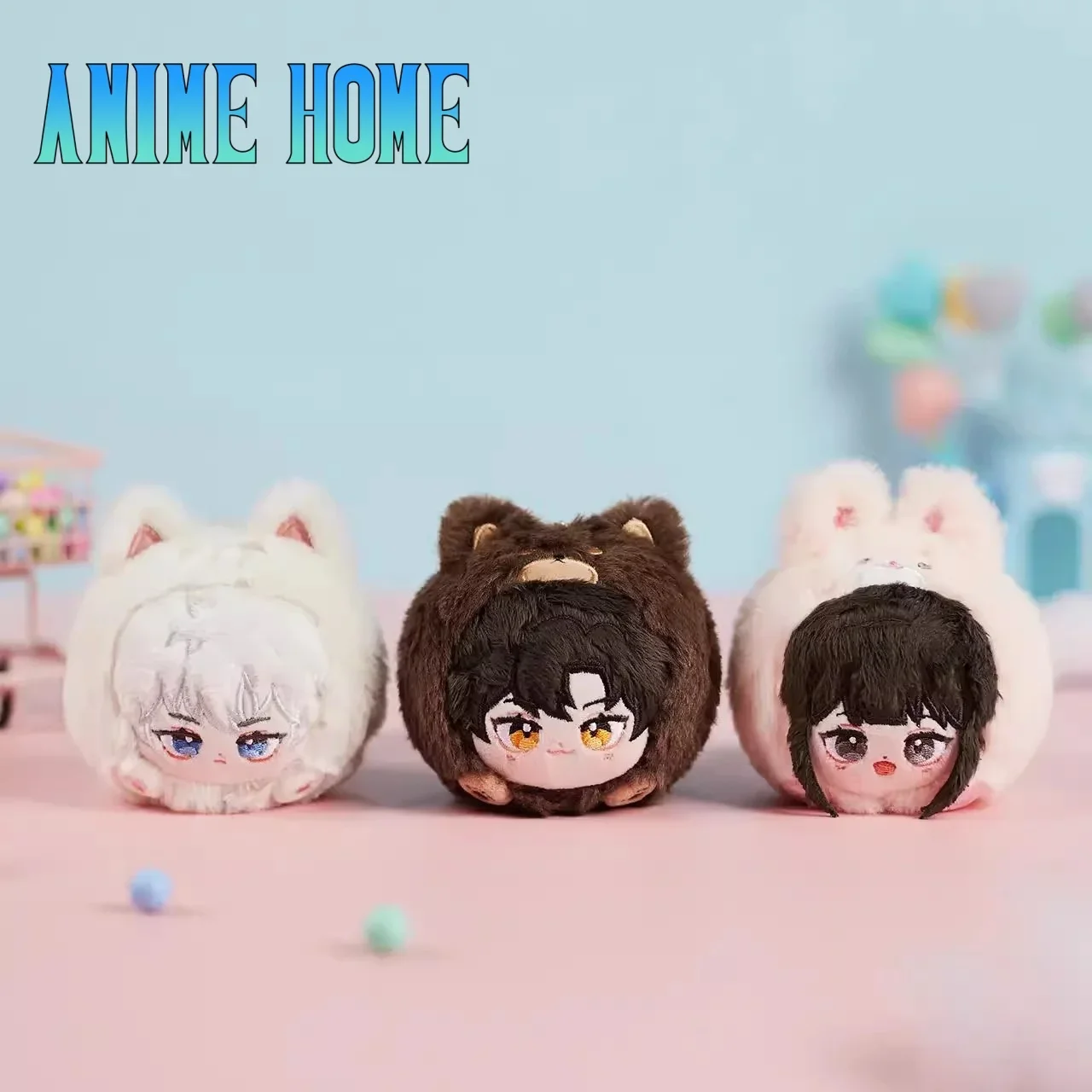 Anime LINK CLICK Shiguang Daili Ren Lu Guang Cheng Xiaoshi Qiao Ling Puppe Plüsch-Schlüsselanhänger Spielzeug Plüschtier Cosplay Kinder Geschenk süß