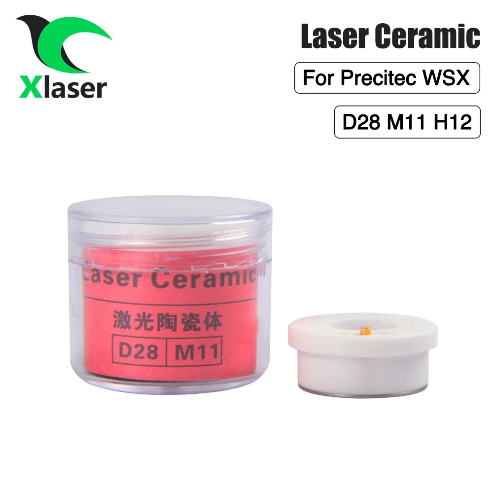 XLaser 5Pcs/Lot Laser Ceramic D28mm M11 Precitec WSX Raytools OEM Empower KT B2 CON YAG Fiber Laser Cutting Machine Head