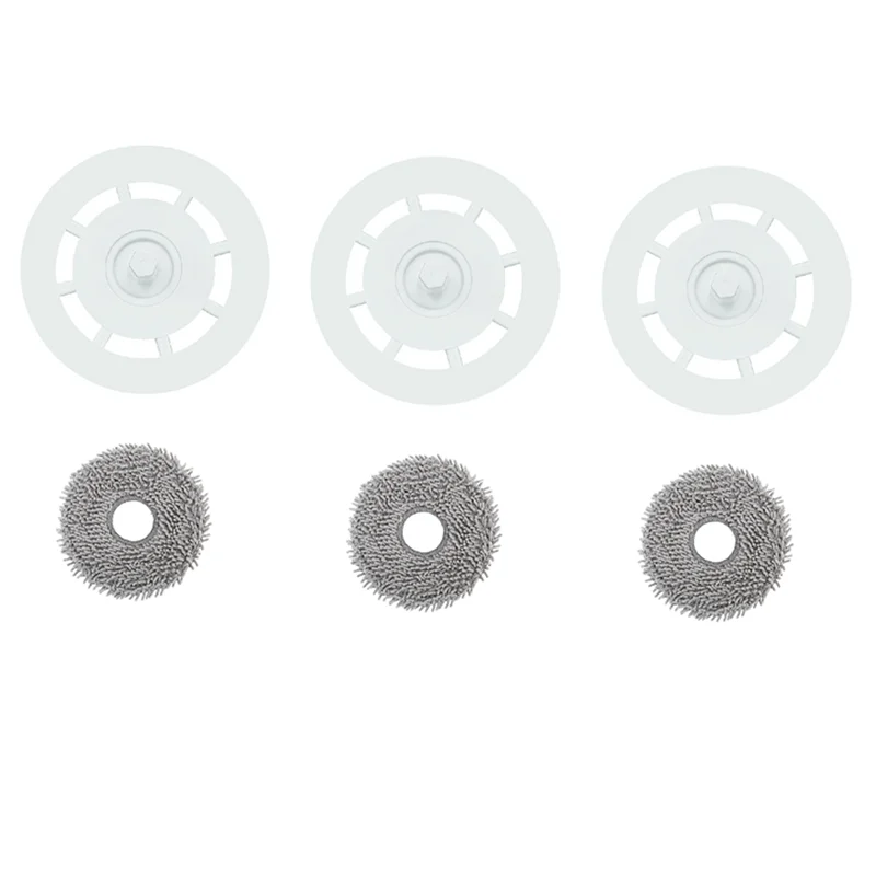 ABVI-6 قطعة ل Roborock Q Revo / P10 / A7400RR ممسحة الوسادة قطع غيار جهاز آلي لتنظيف الأتربة استبدال أجزاء