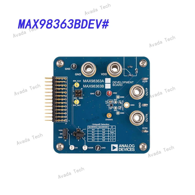 

MAX98363BDEV# Audio IC Development Tools Evaluation kit for Single power Soundwir