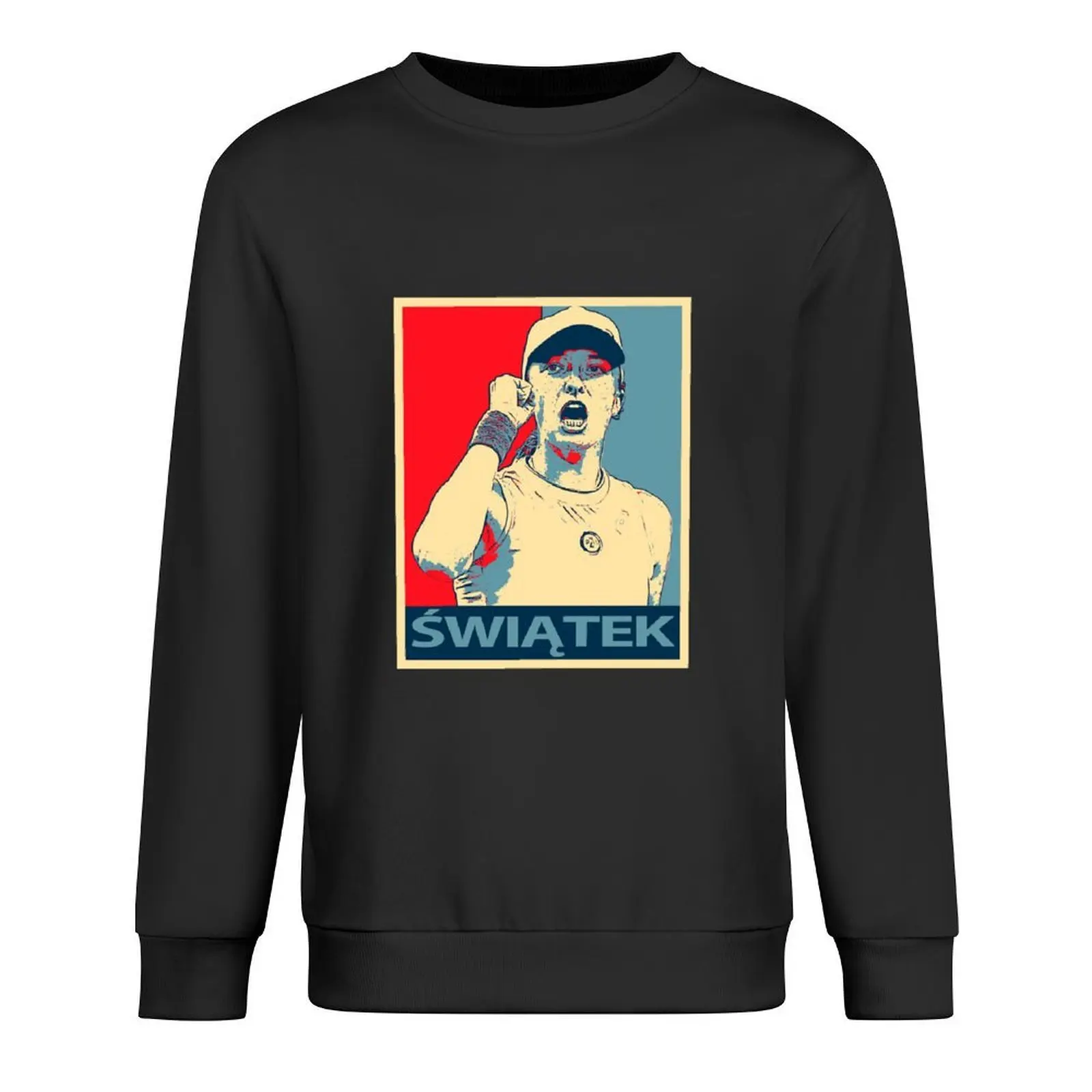 

iga swiatek art Pullover autumn new products fashion men men's clothes mens clothing sports sweatshirt man