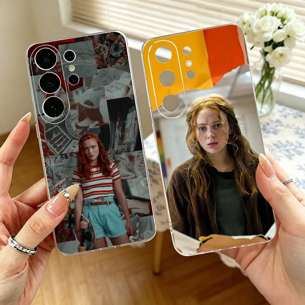 Max M-Mayfield   Phone Case For Samsung S25,S24,S21,S22,S23,S30,Ultra,S20,Plus,Fe,Note,10,9,5G Transparent Cover