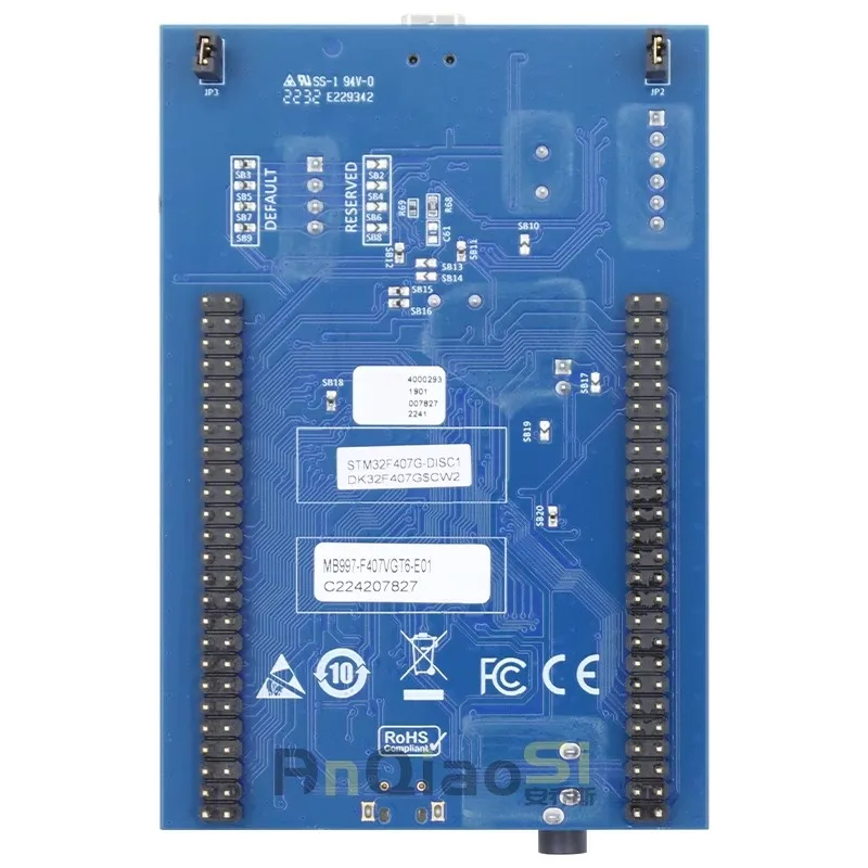 The STM32F407G-DISC1 development board adopts the STM32F407VGT6 chip and is an authentic STM32F4DISCOVERY product in stock