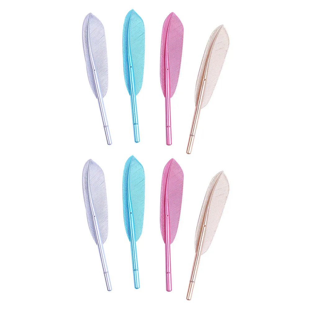 

8Pcs 0.5mm Colorful -Shaped Ballpoint Pens for Kids Students Creative Writing Stationery Smooth Premium Ink Wedding Guest