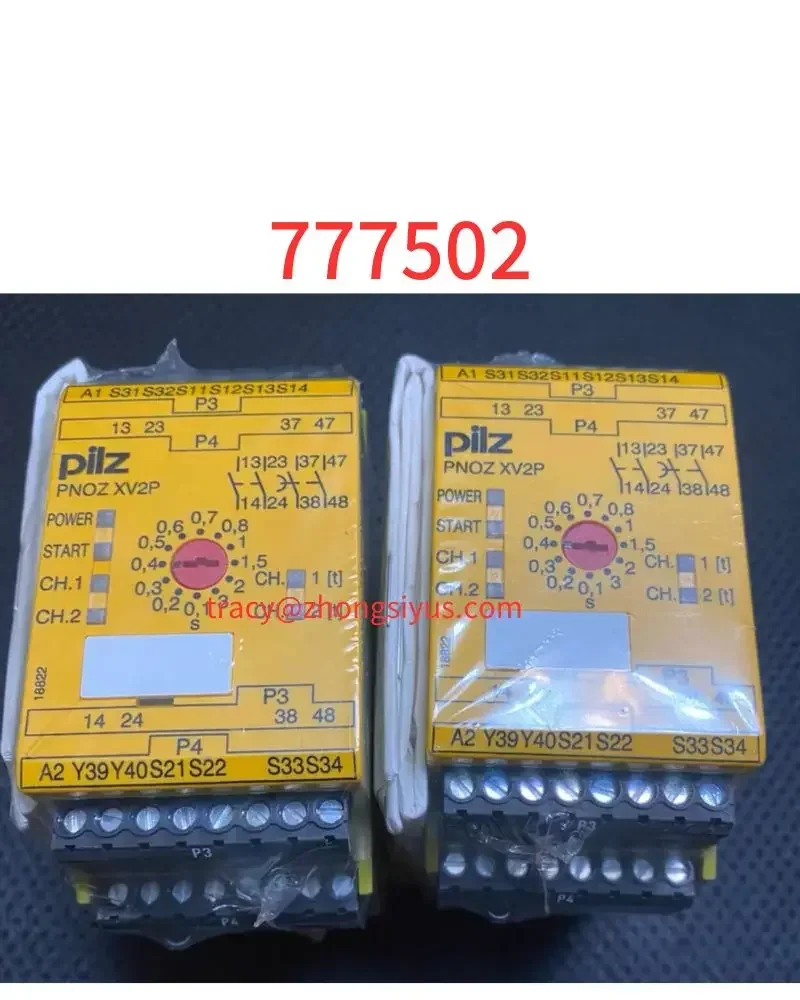 

The new PNOZ XV2P 3/24VDC 2N/0 2N/0 PNOZ (safety relays)777502
