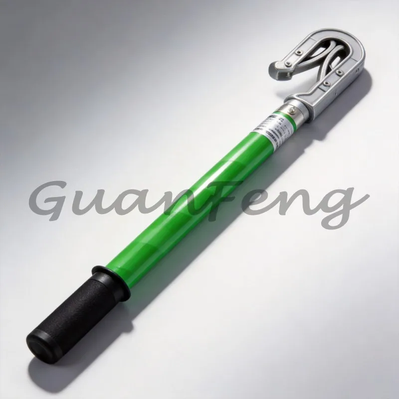 10KV 35KV Copper High Voltage Ground Wire, Indoor Flat Double Tongue Clamp for Distribution Room