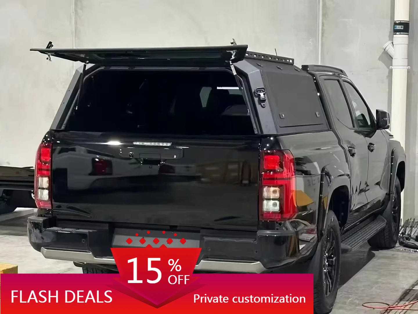 

Camper Shells Truck Accessorie's Truck Canopies for Tundra Hard Truck Toppers Waterproof Caps Hilux Tacoma L200 Canopy