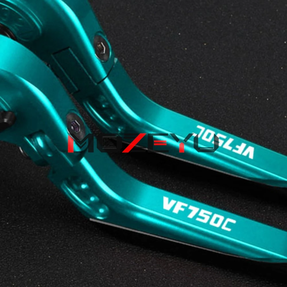 

Motorcycle Hand Brake Clutch Adjustable Levers Handle Folding Extendable Lever grip FOR Honda VF750 VF750C CD CD2 1994-2003