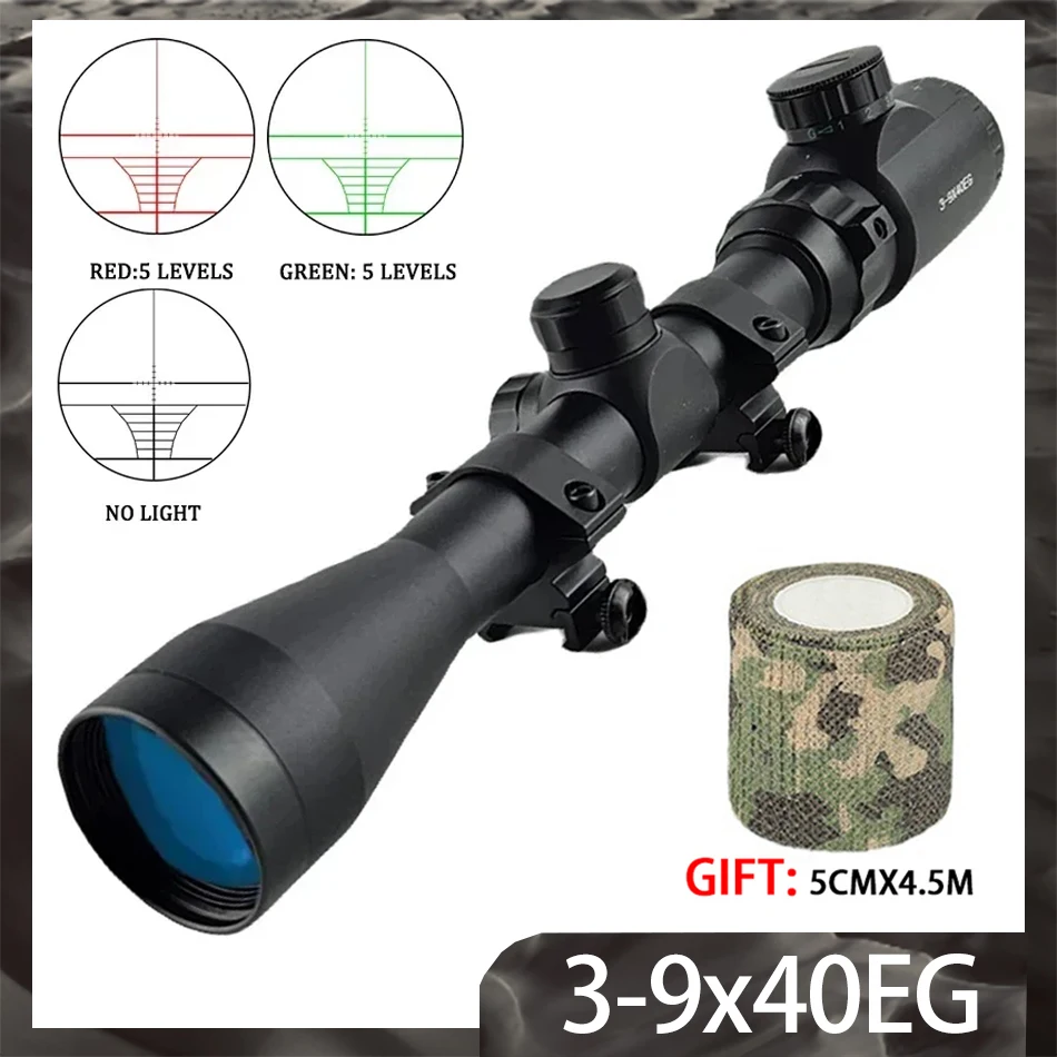 3-9X40 HD Single-tube Telescope 20mm Tactical Accessory