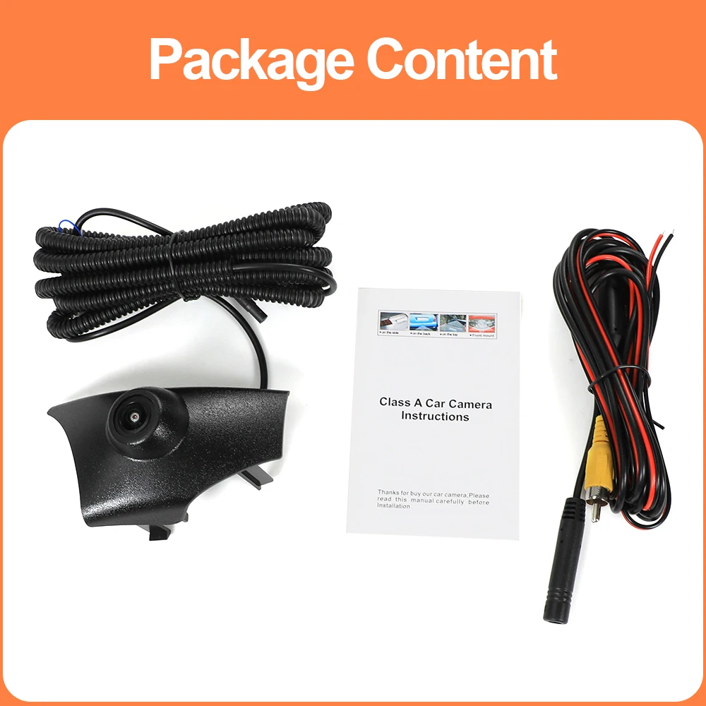 

Автомобильная камера переднего вида для Toyota Camry 2023, AHD 1080P 150 ° Линза «рыбий глаз» HD ночного видения, цветной водонепроницаемый мониторинг парковки