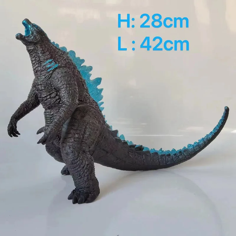 Nuclear Blue Pink Movable Breath Monster Godzilla vs Kong 2 King Kong Statue Action Figurine Desk Anime Model Toys Figures Gift