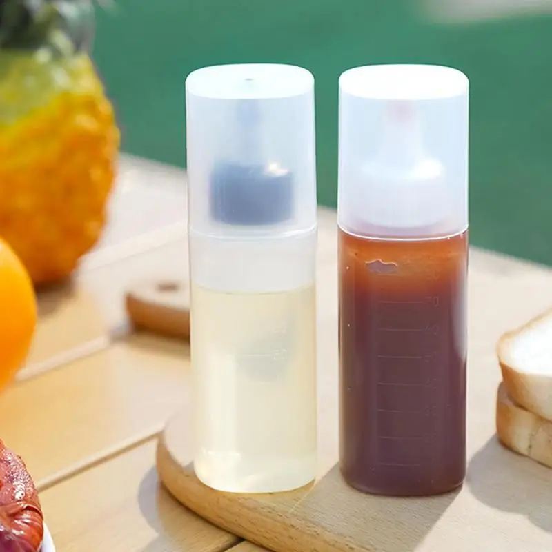 Condiment Squeeze Bottles Clear Sauce Squirt Bottle With Twist On Lids Reusable Squeeze Containers Pigment Squeeze Bottle With