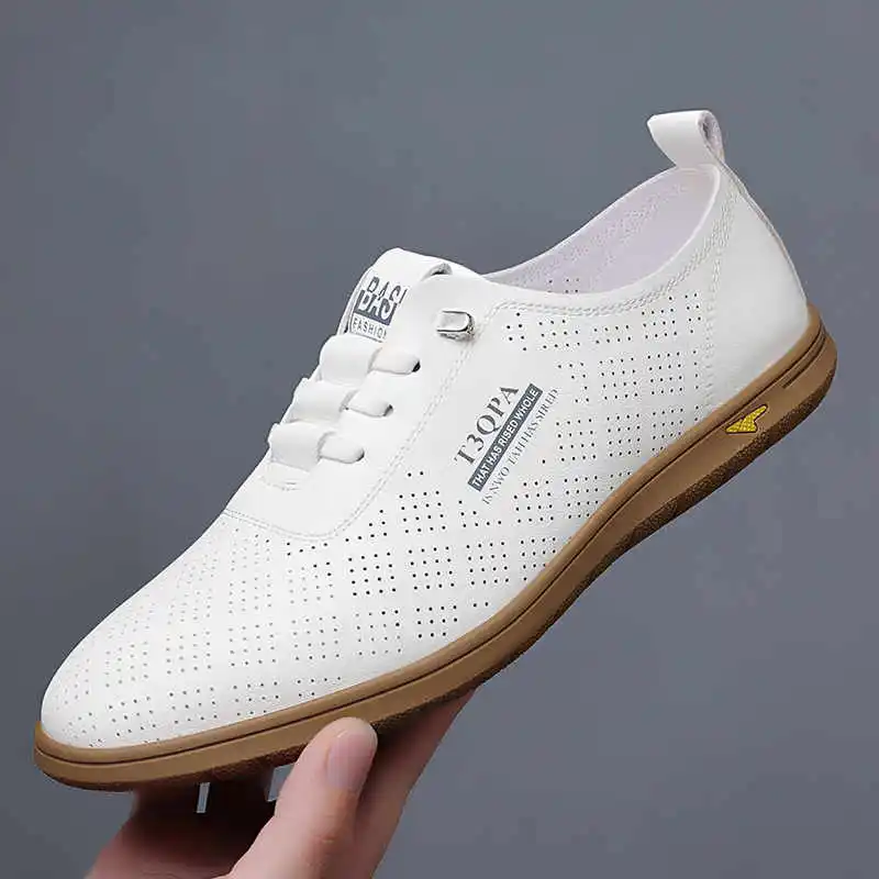 الربيع والخريف أحذية كرة السلة الجلدية العادية أحذية رياضية 48 حجم الزوج أحذية الرجال عالية أعلى أحذية رياضية الرياضة المتسكعون وشاح #5