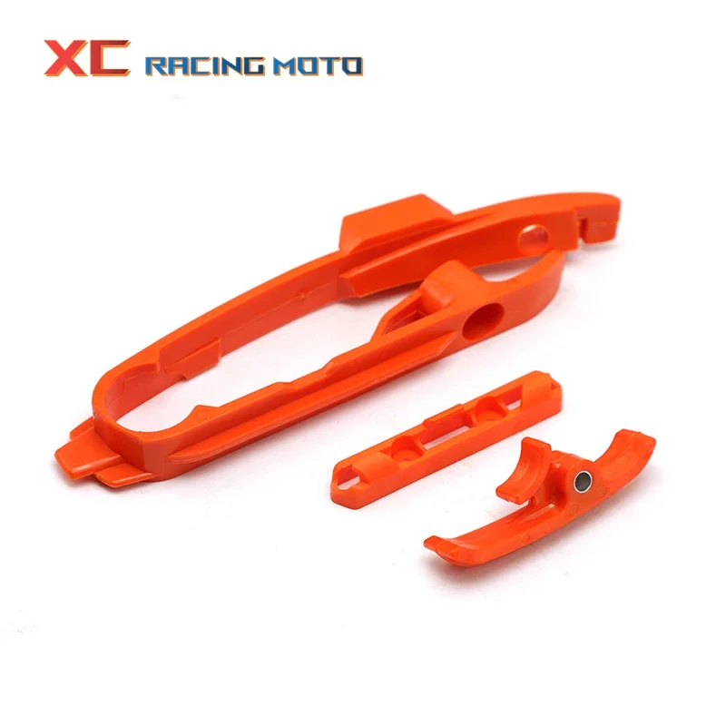 Motorcycle Chain Guide Slider Swingarm and Brake Hose Clamp For KTM SX SXF XC XCF SMR 125 150 200 250 350 450 525 2011-2020