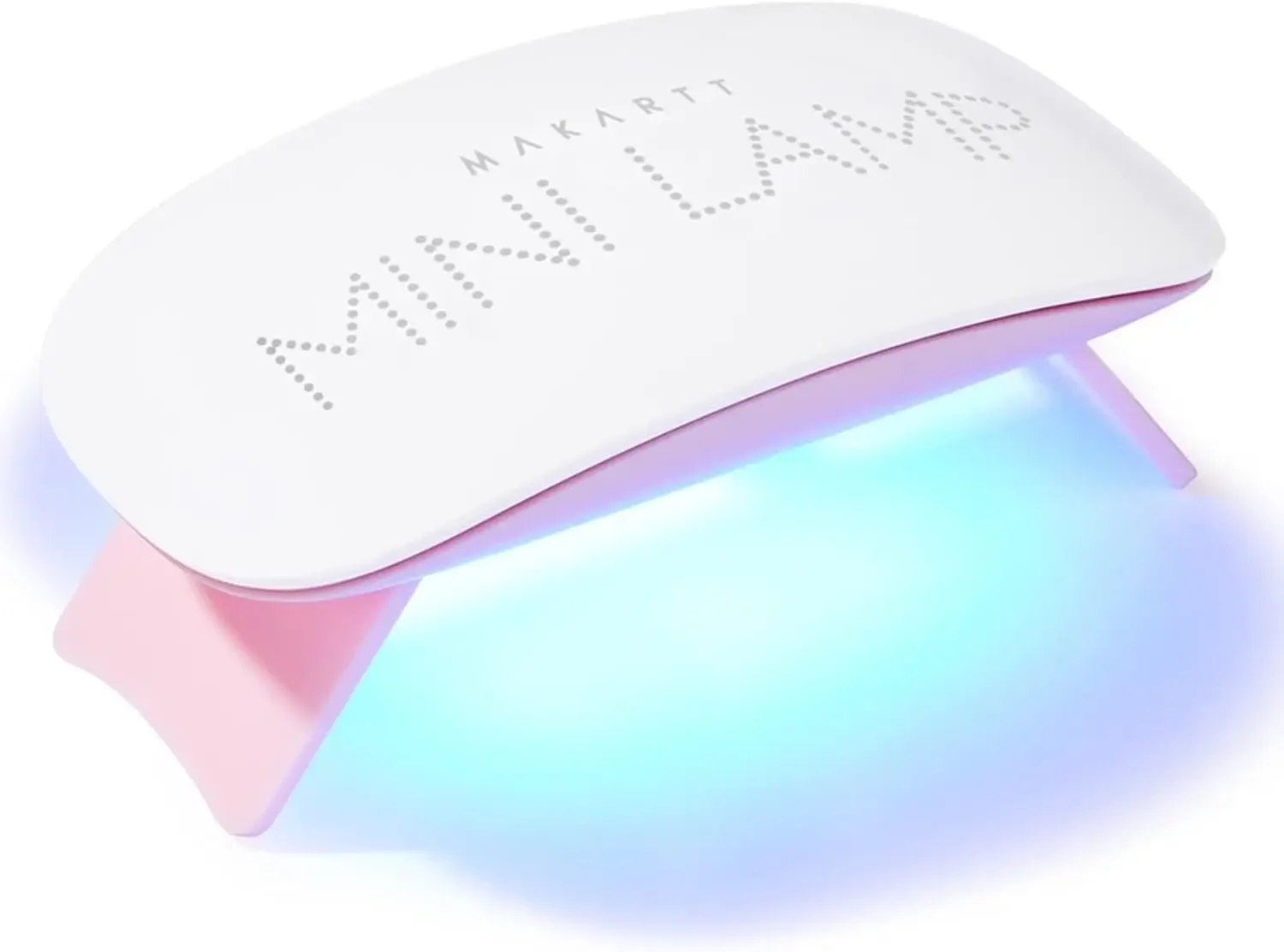 

6W Mini USB UV LED Nail Lamp, Fast Drying Gel Polish Curing Light with 60S Timer, Portable Foldable Design for Home Salon
