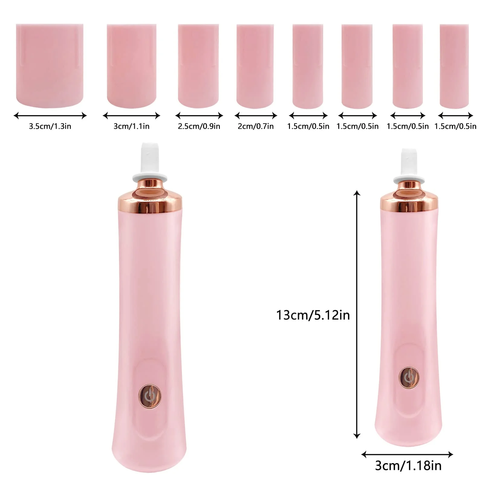 Dispositivo elétrico de agitação adesiva para esmalte de unhas, agitador líquido, dispositivo de despertar, equipamento de despertar cola para salão de beleza