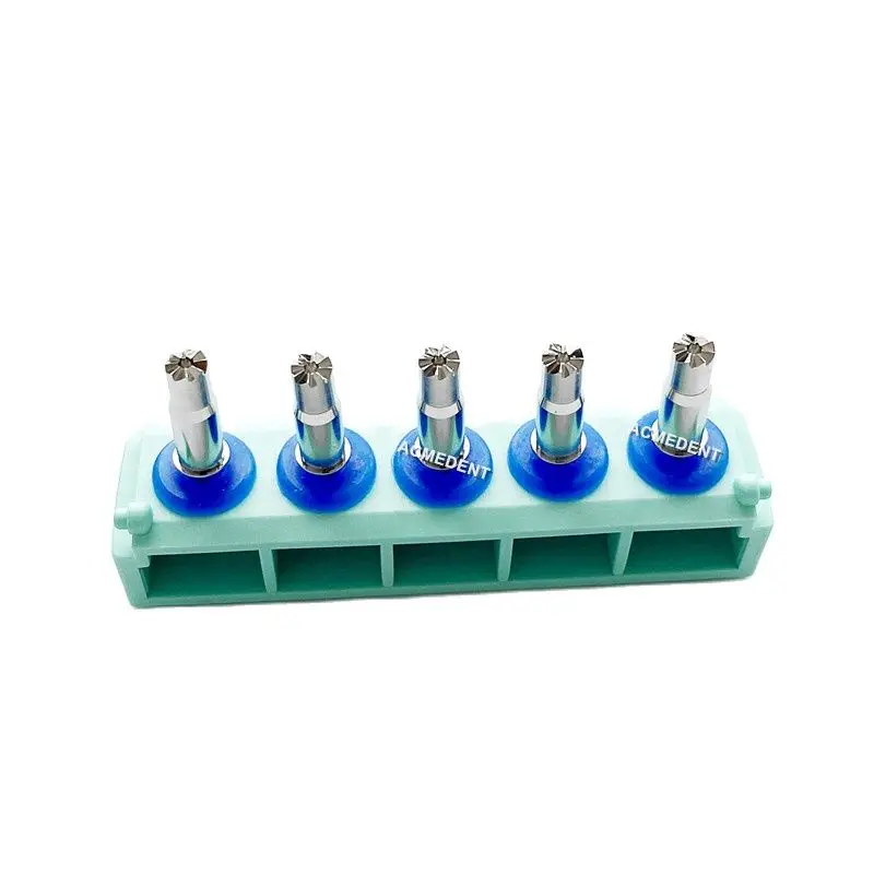 5 pieces Dental Instrument Flat Drill Bone Implant Trimmer Flatted Bur φ4.2 Dentist Tool Material