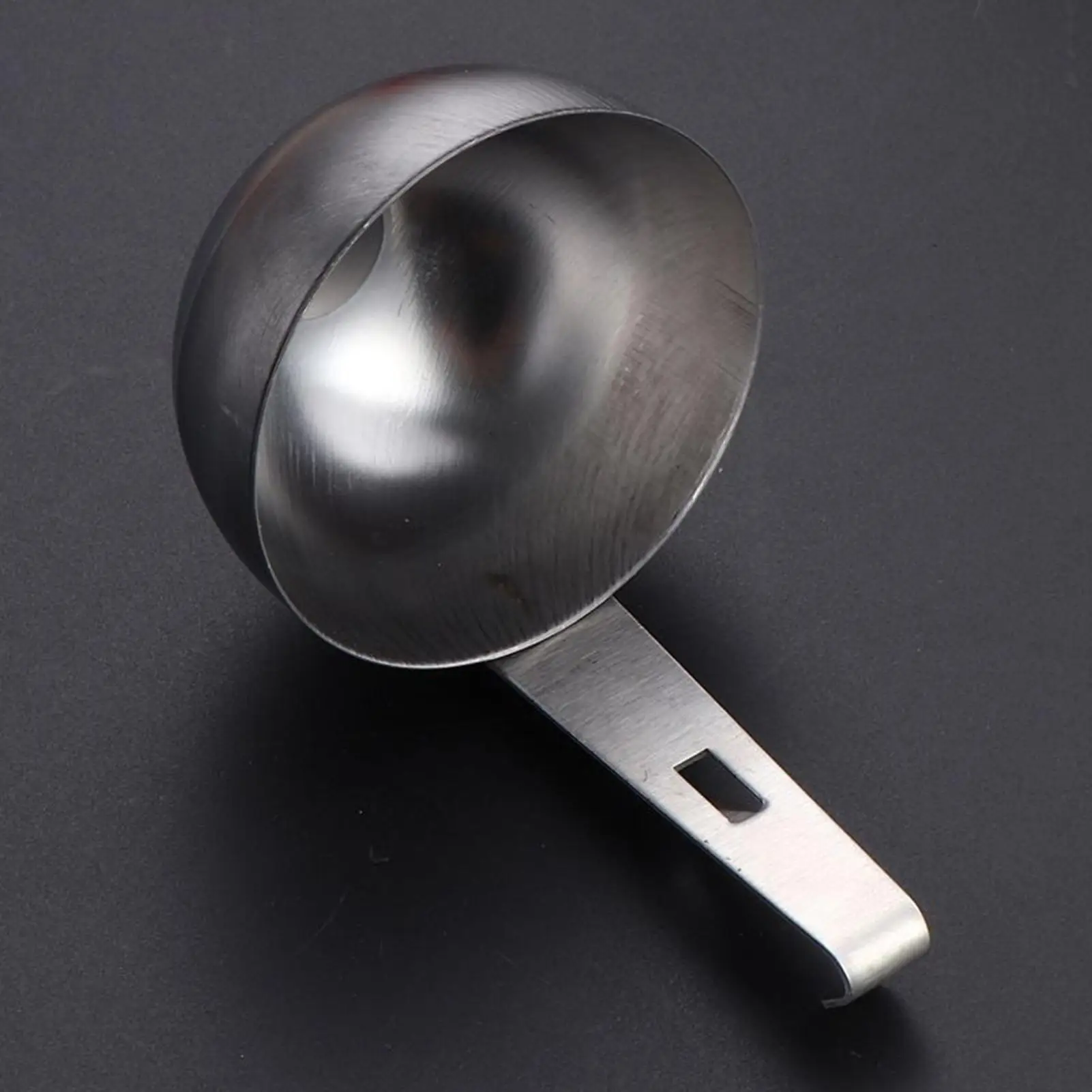 1PC Egg Poacher Stainless Steel Egg Poacher Nonstick Egg Boiling Heating Mold with Hanger Hook Kitchen Steaming Gadget Tool