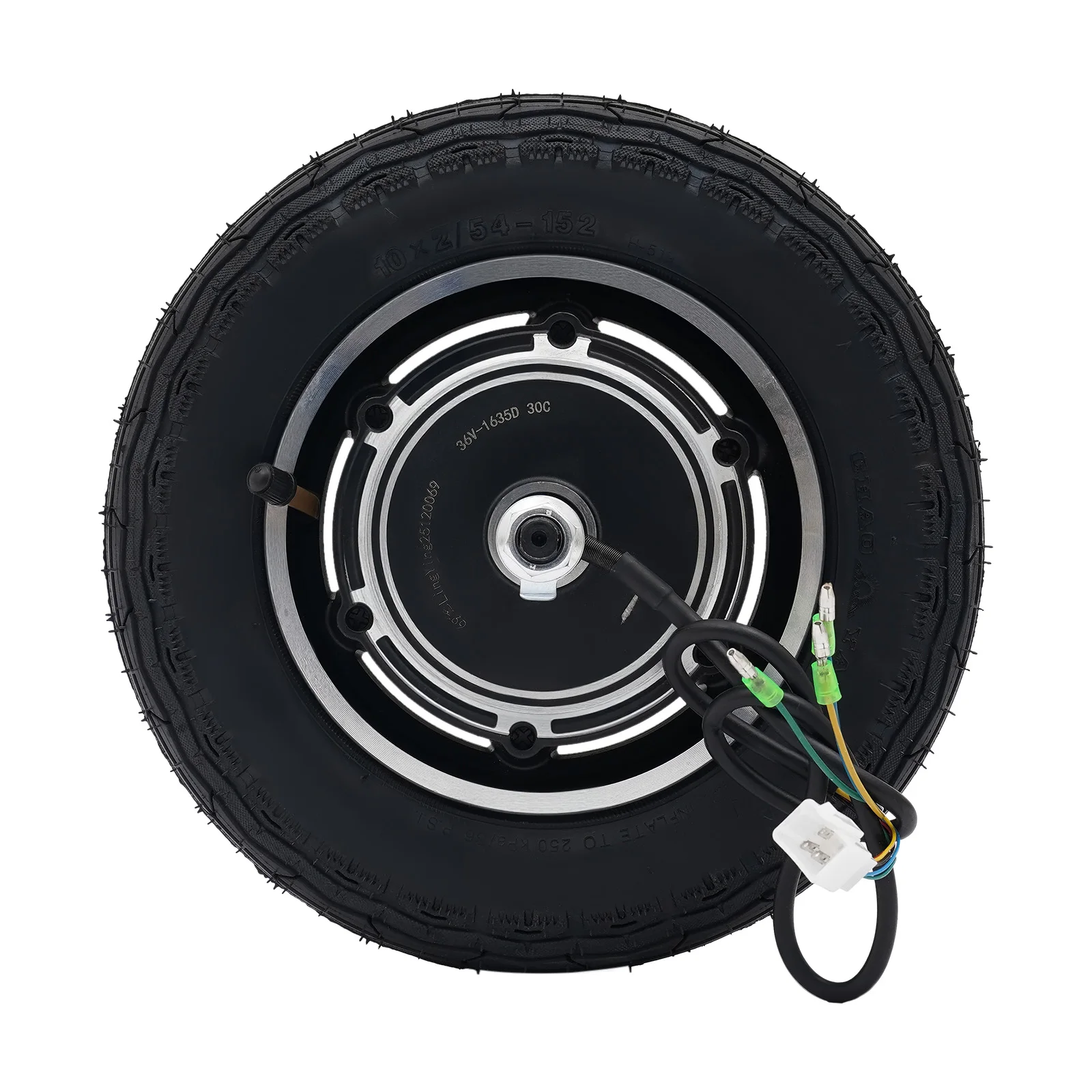 36V 350W Elektroroller-Motorradnabenmotor, bürstenlos, IP54 wasserdicht, 220lbs Traglast, 600 U/min für Elektrofahrräder, Rollstühle, Elektromotorräder – Detail 29