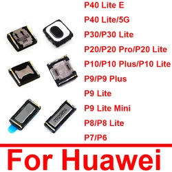 Earpiece Speaker For Huawei P6 P7 P8 P9 P10 P20 P30 P40 Lite E Mini Pro Plus 5G 2017 2016 2015 Ear Speaker Sound Earphone Parts