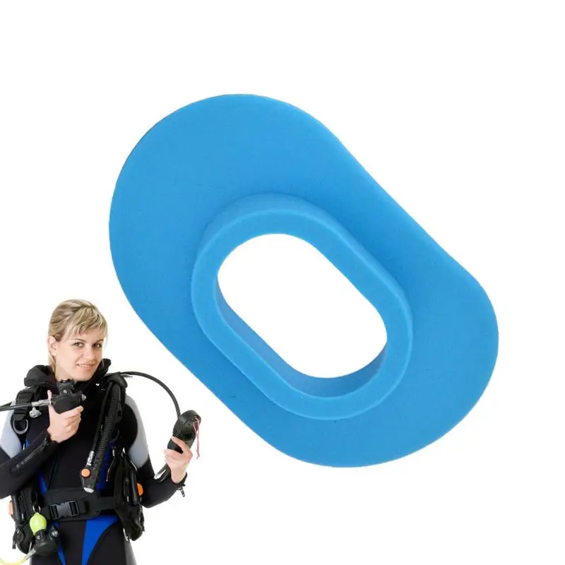 Bocchino per boccaglio in silicone morbido che mordono la protezione per le labbra Dispositivo per la respirazione subacquea Accessori per l'attrezzatura per l'apnea