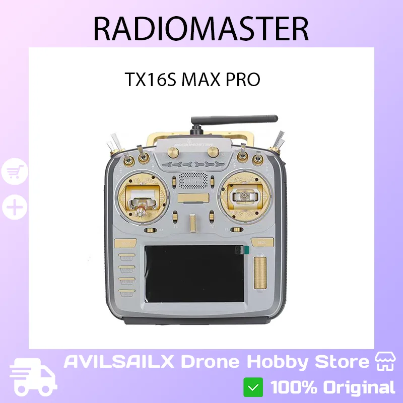 Radiomaster TX16S MKII MAX PRO ELRS FPV Drone Remote Controller | 2026 New Release | Sleek & Innovative Design