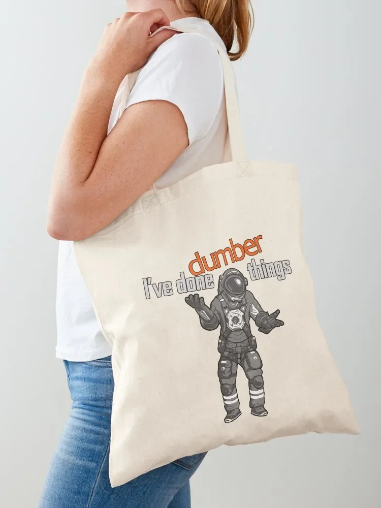 

Dumber Things Tote Bag tote bags men shopping bag logo the tote bag Cloth