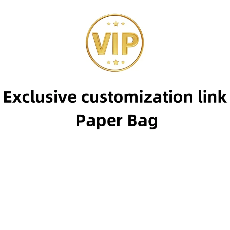 Personalized customized links for exclusive customers-Paper bag