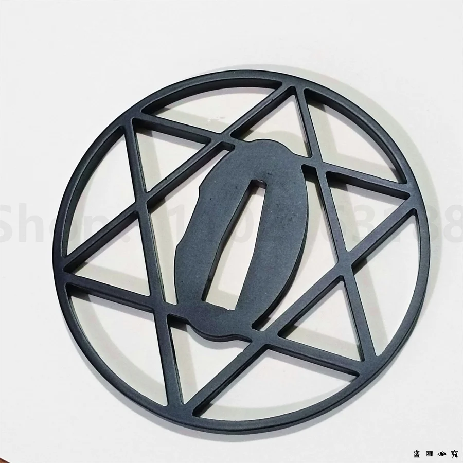 Very Nice Iron Steel Handguard Tsuba Guard For Japanese Japan Real Katana Samurai Sword Fittings Parts Accessories New