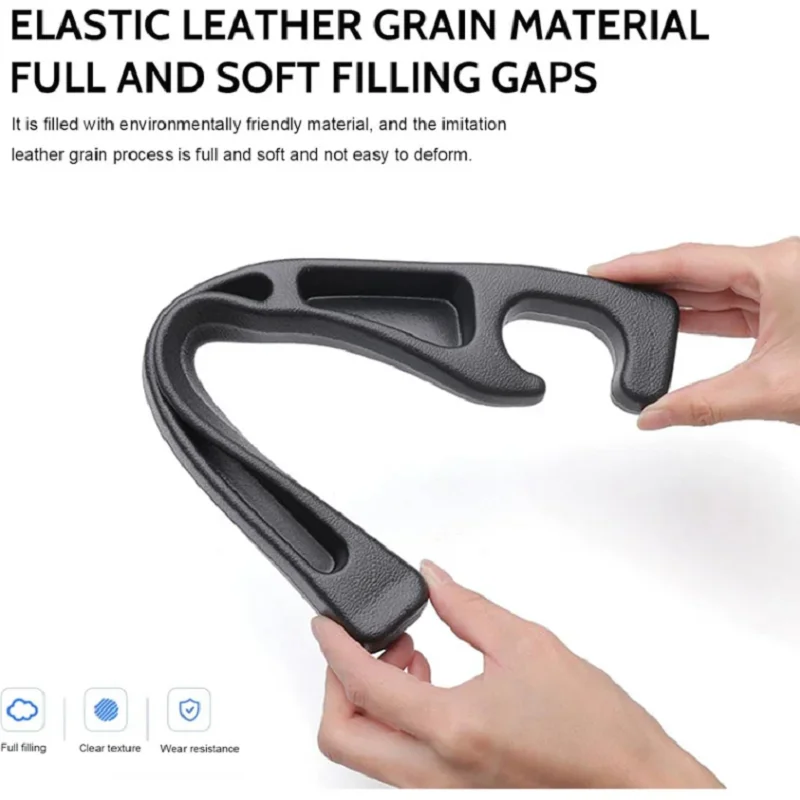 1 زوج العالمي سيارة الجانب التماس التوصيل قطاع مع 2 الأخاديد مانعة للتسرب مقعد السيارة حشو السيارات الديكور الداخلي وحدة التحكم المنظم