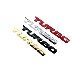 TURBO Sticker TURBO Sticker Audi için Honda için mercedes-benz için KIA için BMW için Nissan