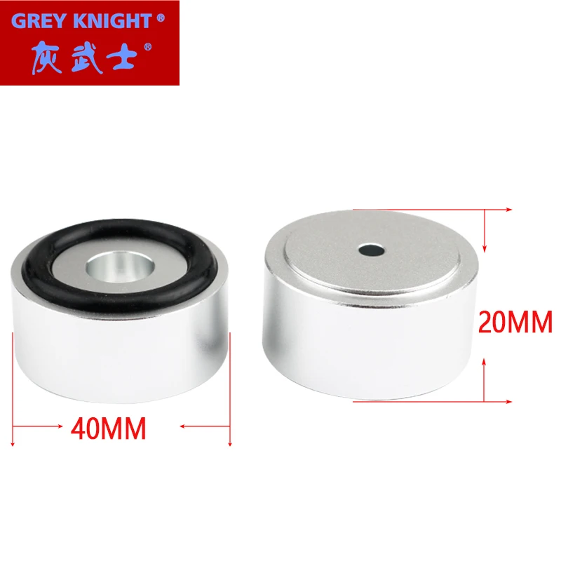 Grey Knight hifi foot pads gold Shock Absorber Foot Cushion Speaker Amplifier Mixer Machine Foot Stand Anti slip Foot Cushion