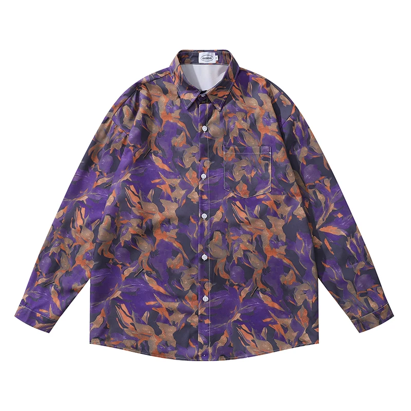 

Темная икона, тропические рубашки с принтом, мужские и женские гавайские рубашки, мужской топ с длинным рукавом