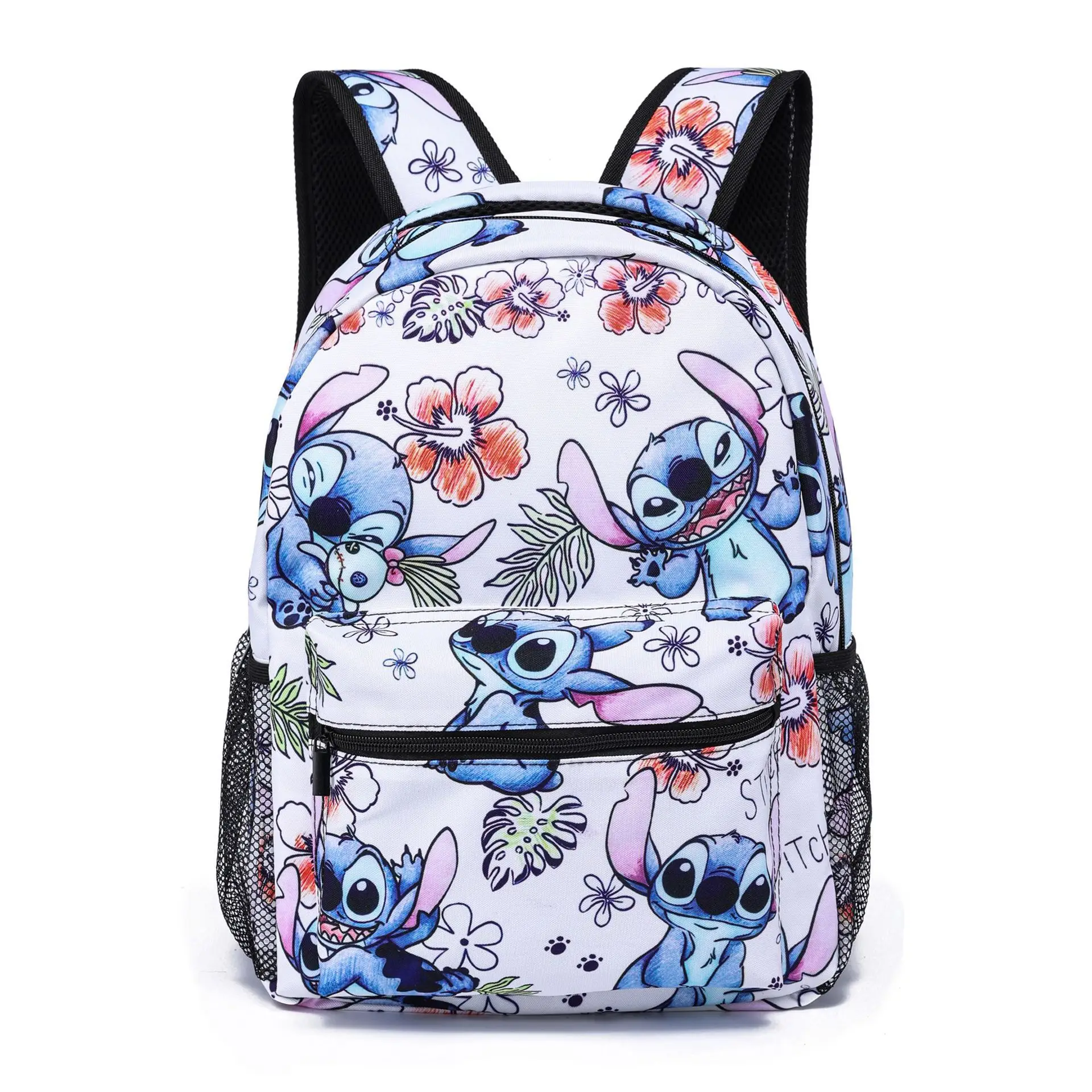 Stich Disney Cartoon Schul rucksack für Jungen Mädchen Kawaii Anime Schult aschen neu