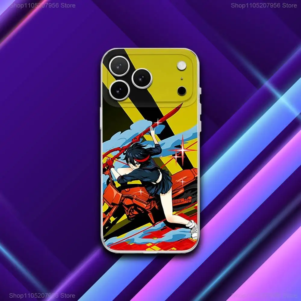 K-kill la Anime kill For iPhone 11,12,15,14,13,17,16,Pro,Plus,E,Max,Air,Mini Magnetic Frosted Cover Phone Case