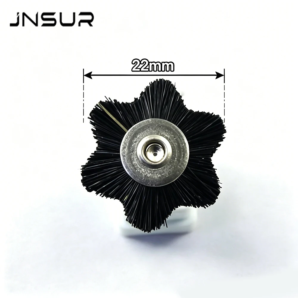JNSUR Technician Polishing Tools Star Shape Bristle Rotary Wheel Brush For Jade/Ceramic/Metal/Jewelry Dental Laboratory Supply